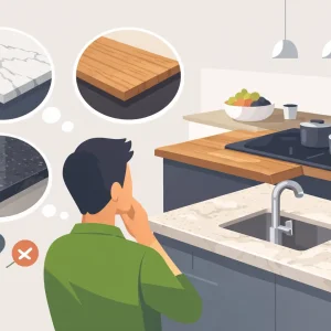 أفضل أنواع أسطح العمل للمطبخ وكيف تختار
