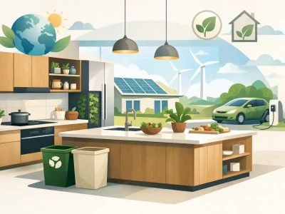اتجاهات المطابخ المستدامة الحديثة في 2026