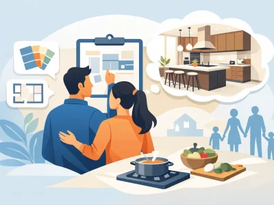 كيف تختار مطبخ فاخر عملي للعائلة؟