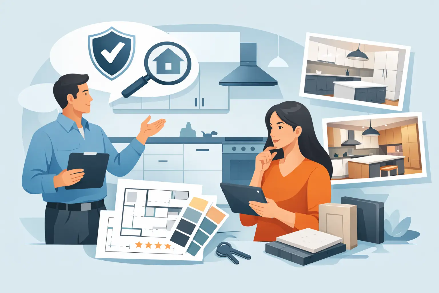 كيف تختار شركة مطابخ موثوقة بذكاء؟