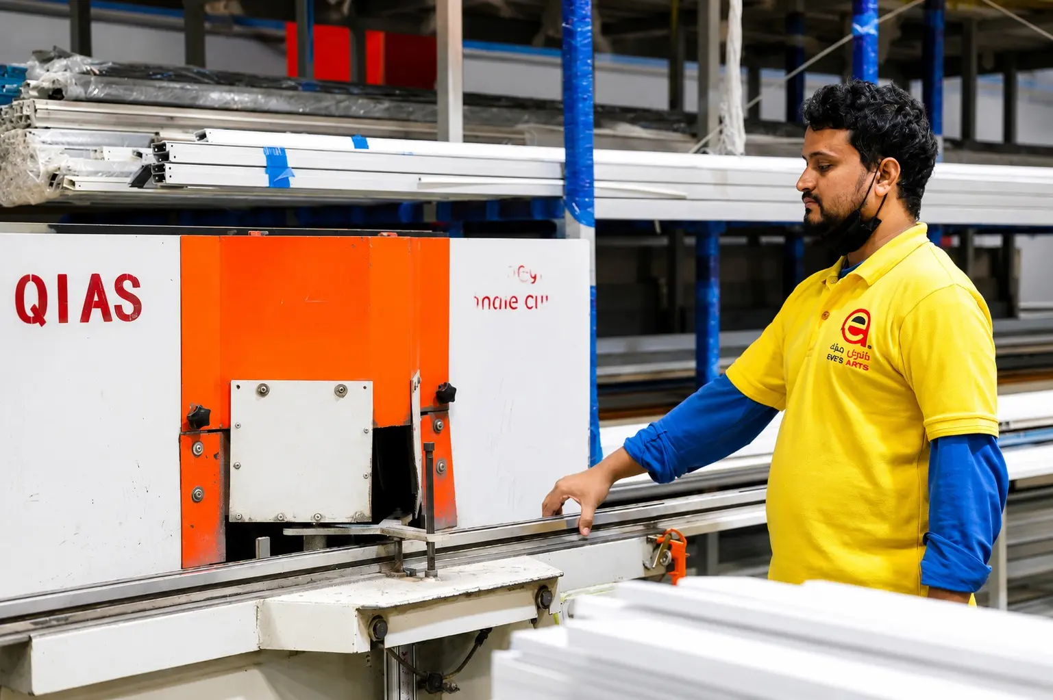 ماكينات CNC لقص وثني الألمنيوم - مصنع فنون حواء