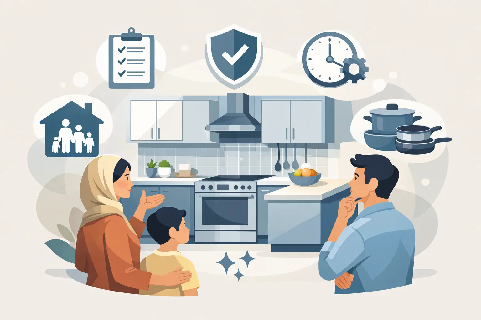 هل مطابخ الألمنيوم عملية للعائلات؟ 8 معايير للحكم