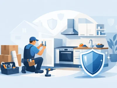 تجربة خدمة التركيب التي تحمي استثمار مطبخك