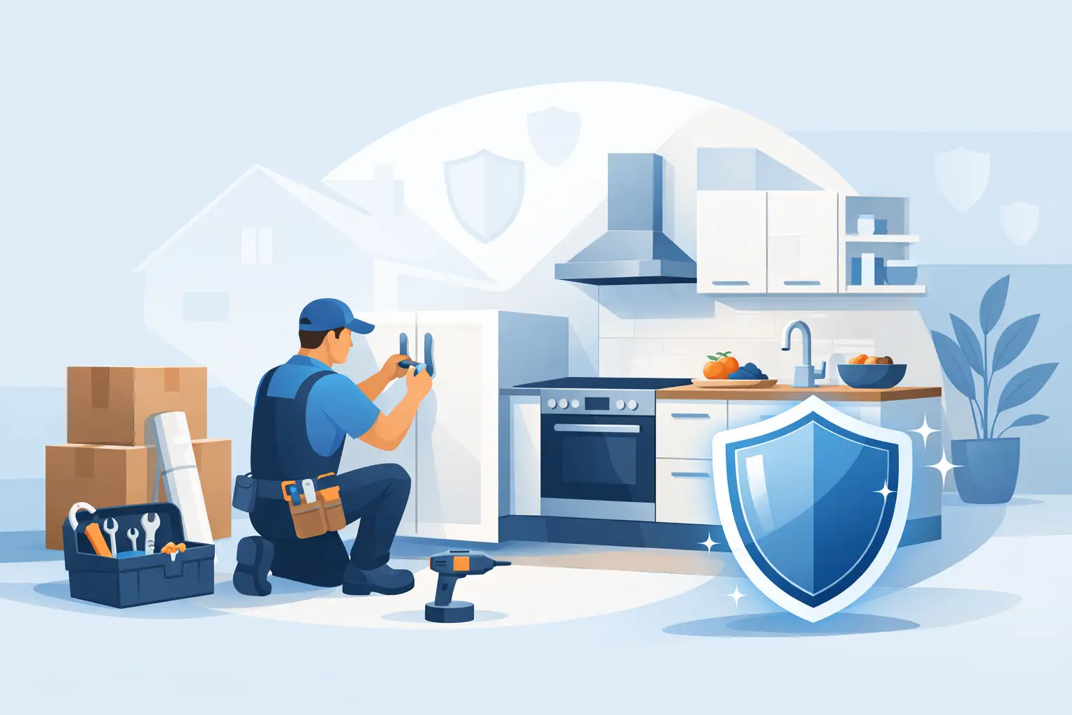 تجربة خدمة التركيب التي تحمي استثمار مطبخك