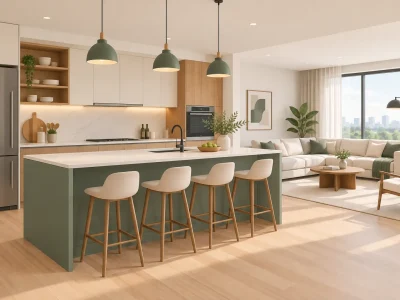 دليل تصميم مطبخ مفتوح يجمع الأناقة والعملية