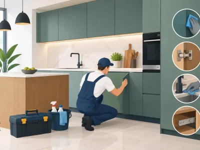 صيانة المطابخ بعد التركيب: خطوات تحمي استثمارك